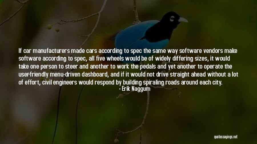 Car Manufacturers Quotes By Erik Naggum