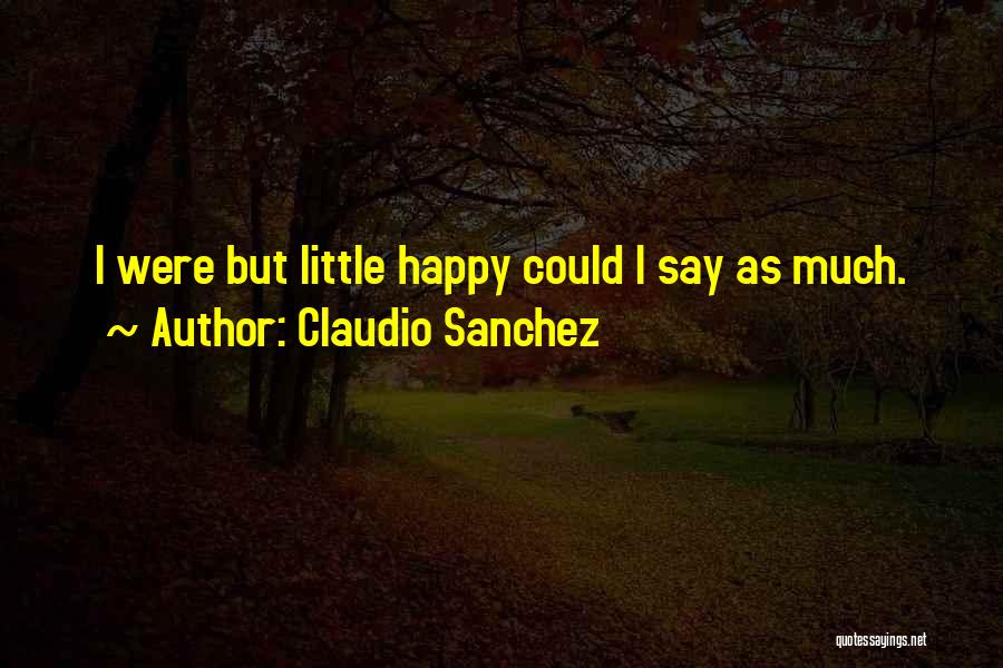 Car Owned Quotes By Claudio Sanchez