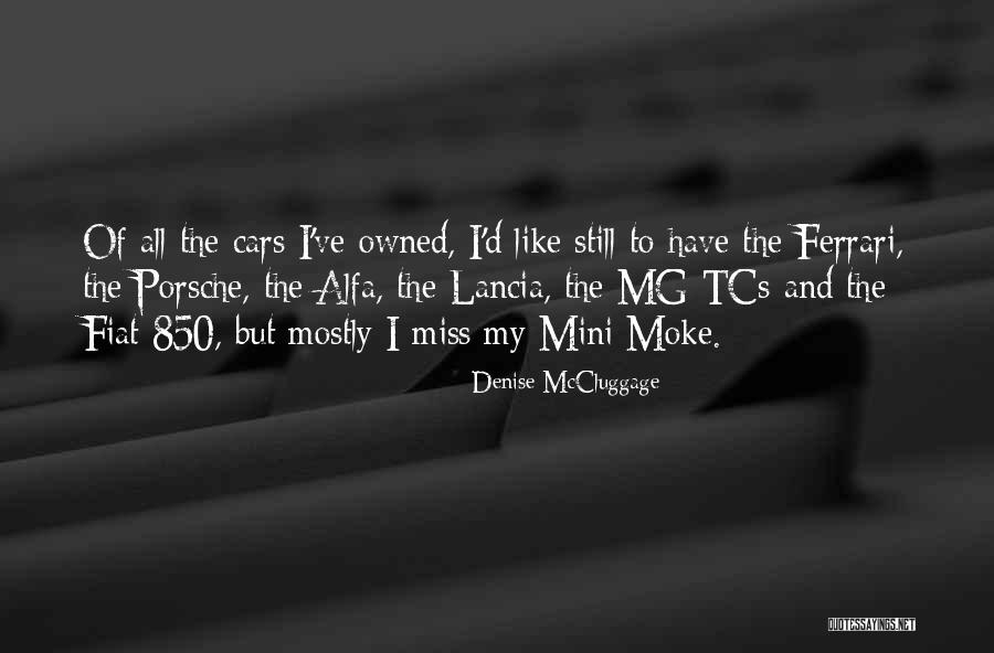 Car Owned Quotes By Denise McCluggage