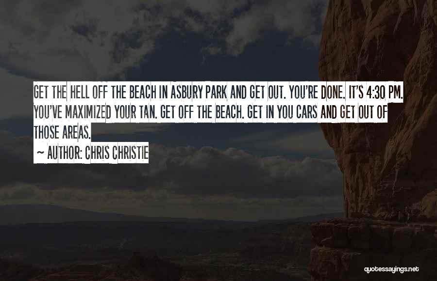 Car Park Quotes By Chris Christie