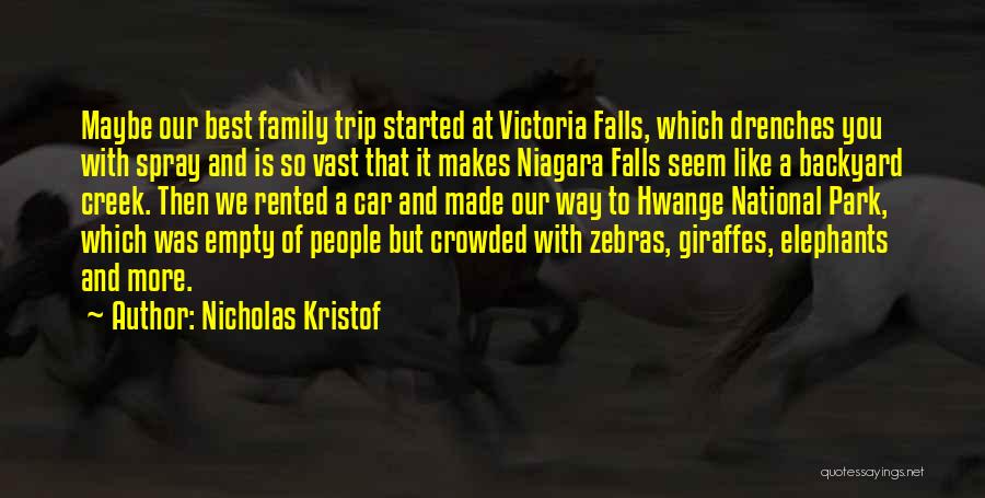 Car Park Quotes By Nicholas Kristof
