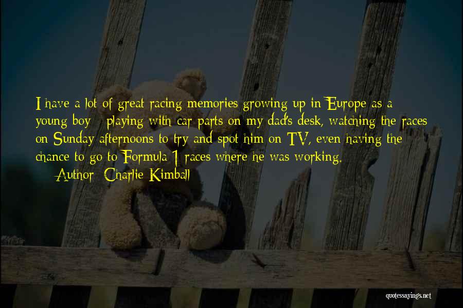 Car Races Quotes By Charlie Kimball
