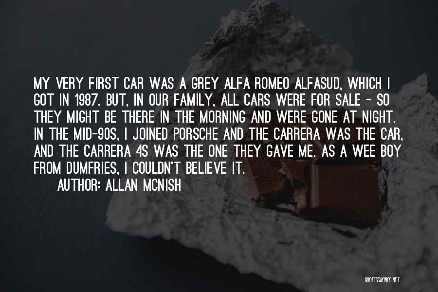 Car Sale Quotes By Allan McNish