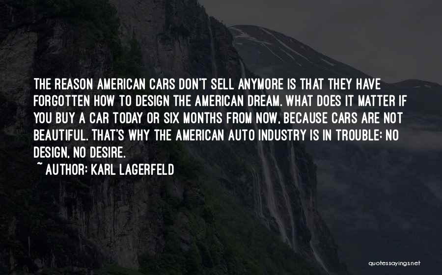 Car Sell Quotes By Karl Lagerfeld