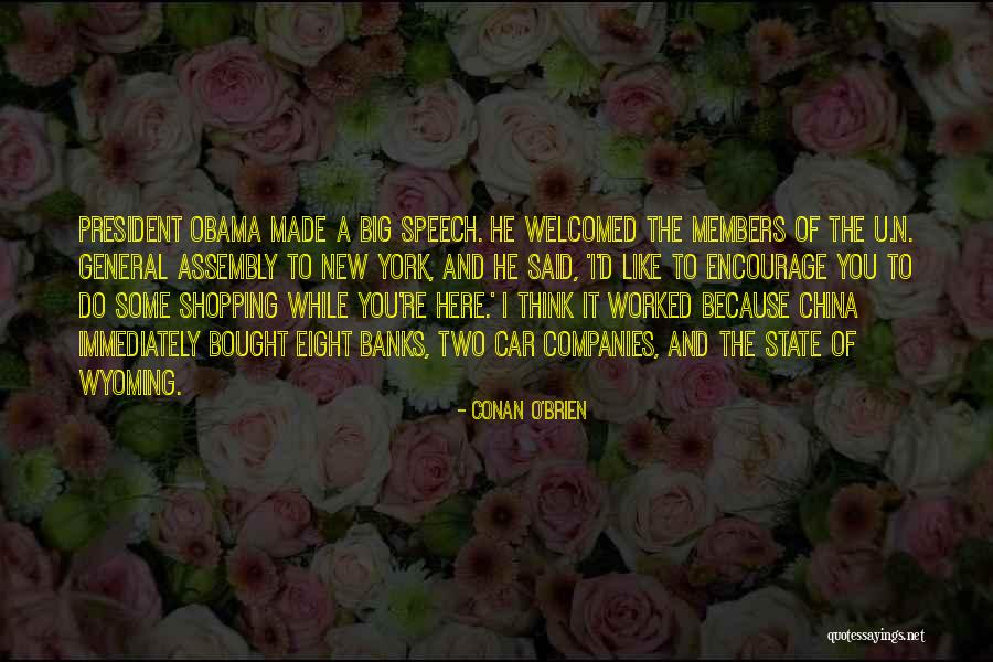 Car Shopping Quotes By Conan O'Brien Car Shopping Quotes By Conan O'Brien