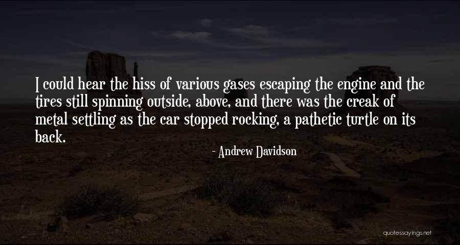 Car Tires Quotes By Andrew Davidson