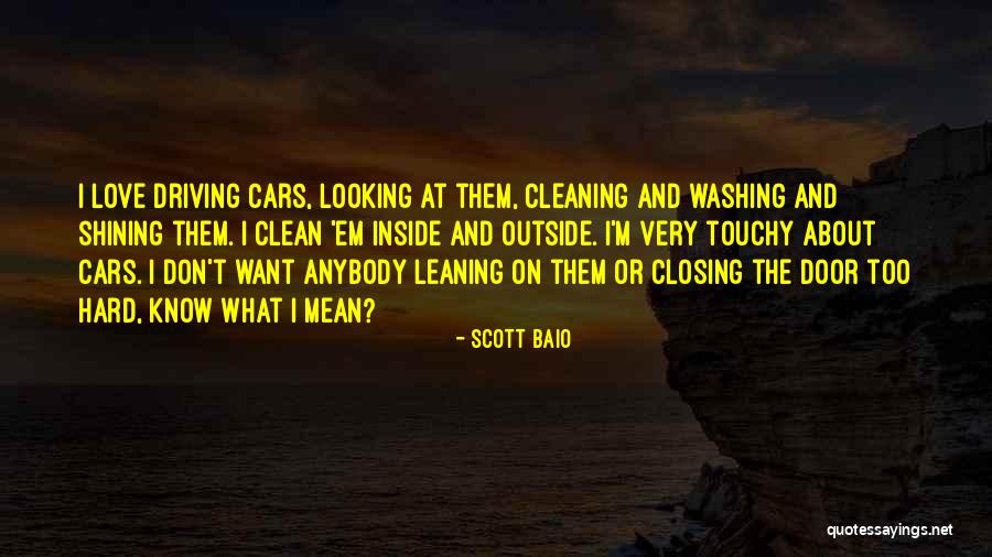 Car Washing Quotes By Scott Baio