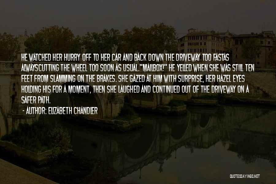 Car Wheel Quotes By Elizabeth Chandler