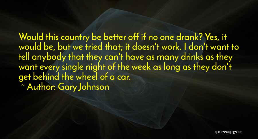 Car Wheel Quotes By Gary Johnson