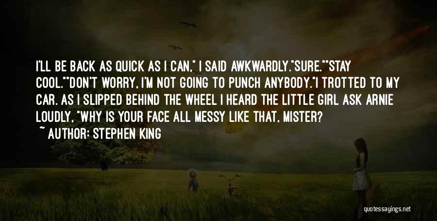 Car Wheel Quotes By Stephen King