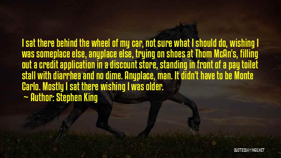 Car Wheel Quotes By Stephen King