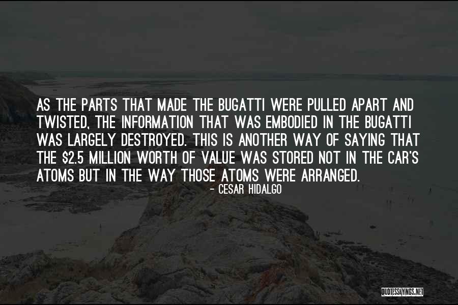 Car Worth Quotes By Cesar Hidalgo Car Worth Quotes By Cesar Hidalgo