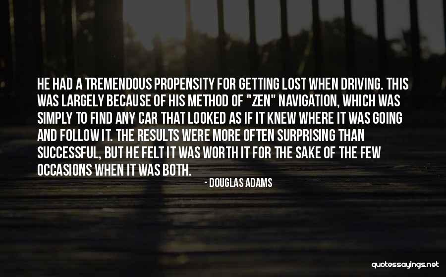 Car Worth Quotes By Douglas Adams