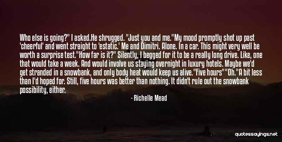 Car Worth Quotes By Richelle Mead