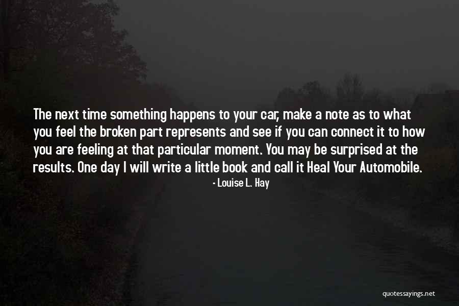 Car Write Off Quotes By Louise L. Hay Car Write Off Quotes By Louise L. Hay
