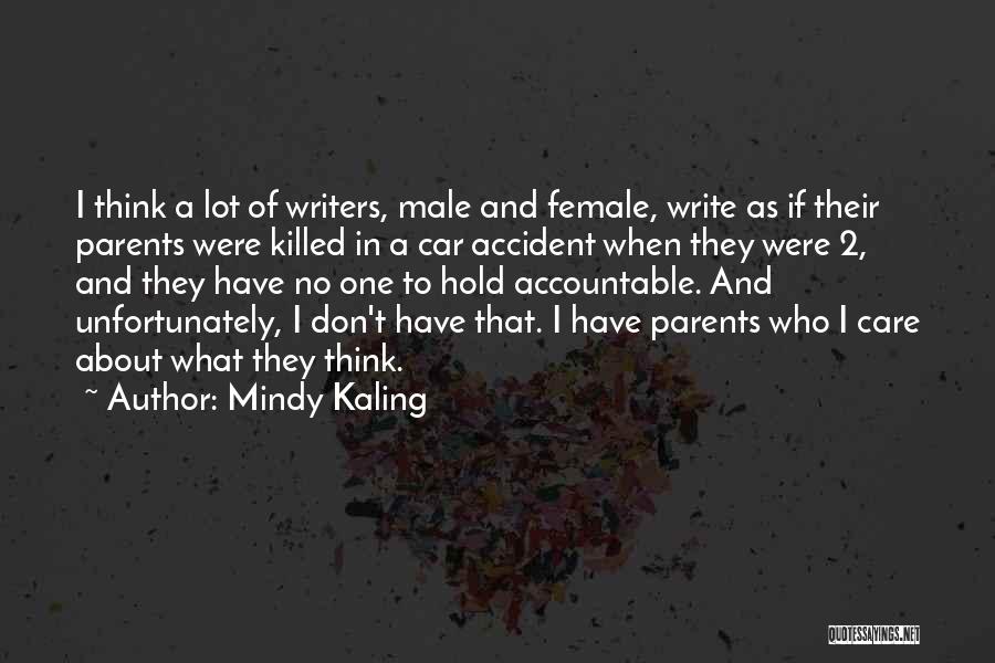 Car Write Off Quotes By Mindy Kaling