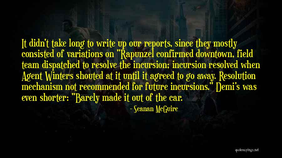 Car Write Off Quotes By Seanan McGuire Car Write Off Quotes By Seanan McGuire