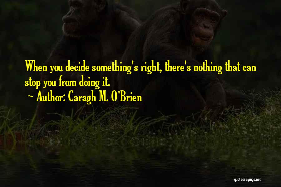 Caragh M. O'Brien Quotes 170615