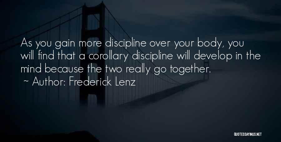 Carambano Quotes By Frederick Lenz