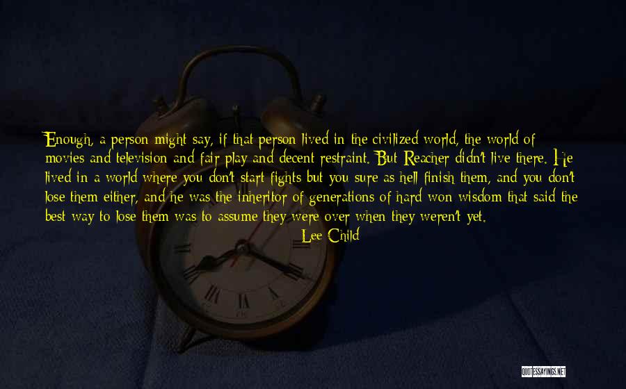Caranci Saudi Quotes By Lee Child Caranci Saudi Quotes By Lee Child