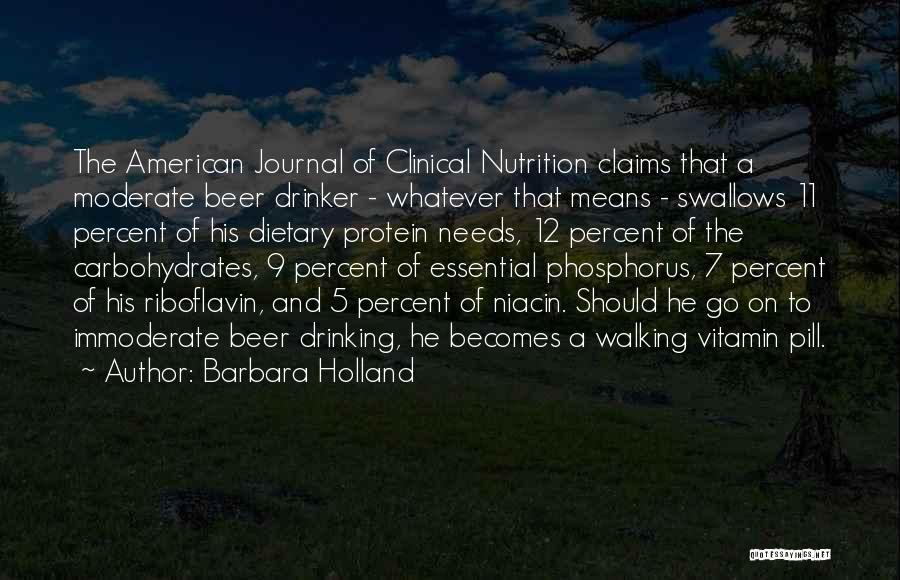 Carbohydrates Quotes By Barbara Holland