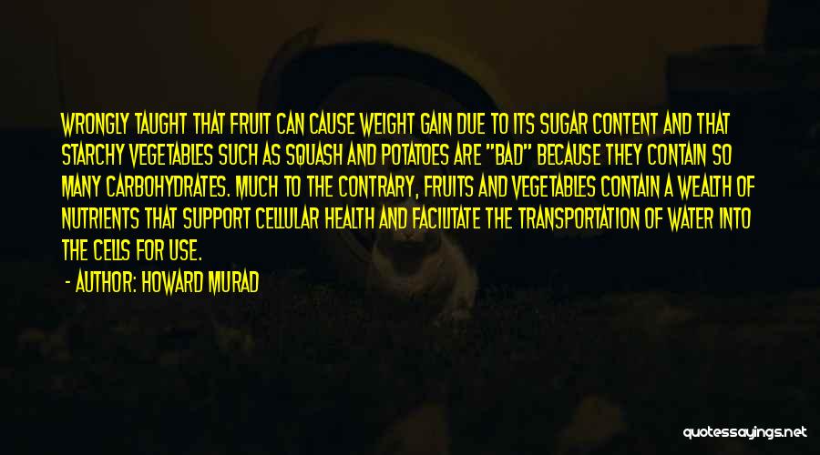 Carbohydrates Quotes By Howard Murad