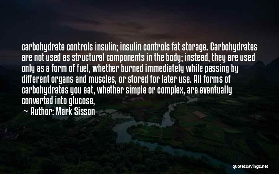 Carbohydrates Quotes By Mark Sisson