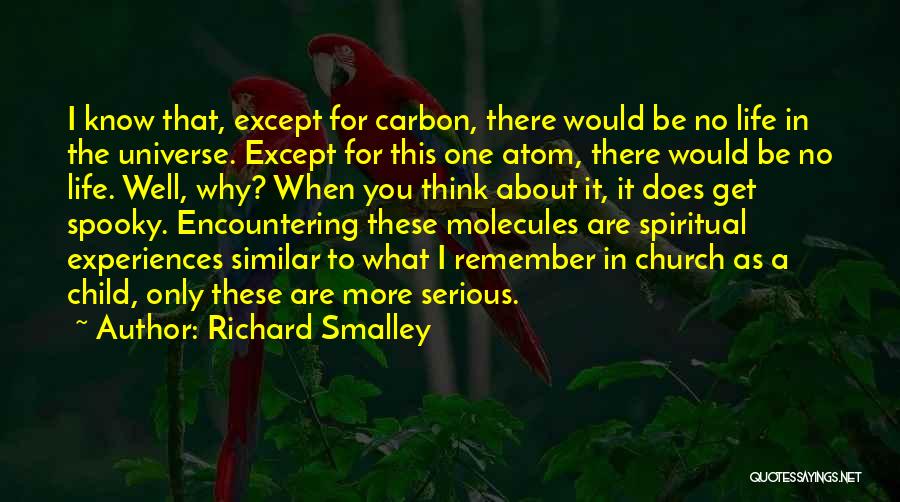 Carbon Atom Quotes By Richard Smalley