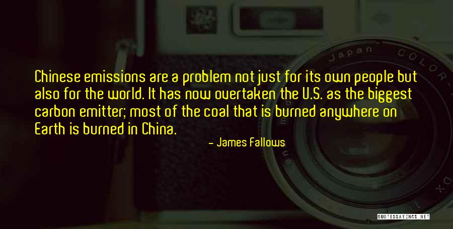 Carbon Emissions Quotes By James Fallows