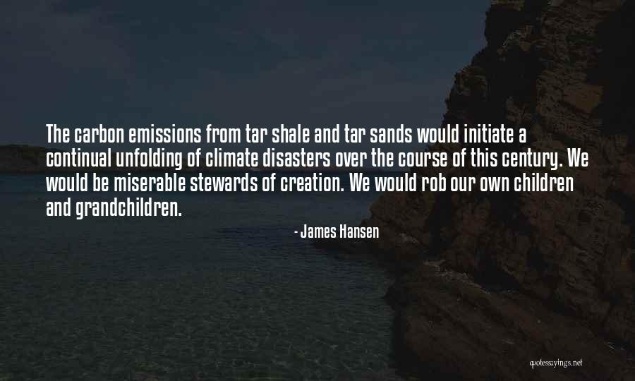 Carbon Emissions Quotes By James Hansen