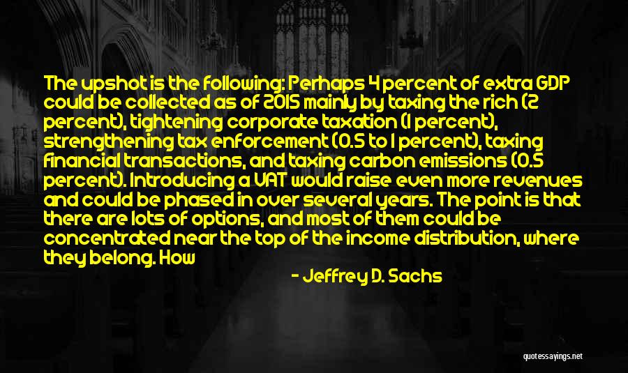 Carbon Emissions Quotes By Jeffrey D. Sachs