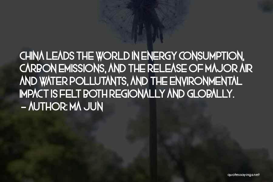 Carbon Emissions Quotes By Ma Jun