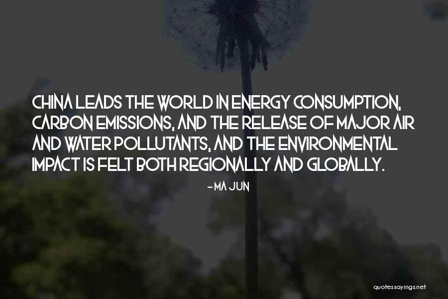 Carbon Emissions Quotes By Ma Jun