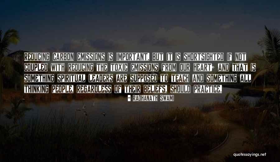 Carbon Emissions Quotes By Radhanath Swami Carbon Emissions Quotes By Radhanath Swami