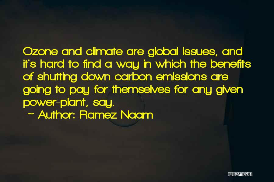 Carbon Emissions Quotes By Ramez Naam