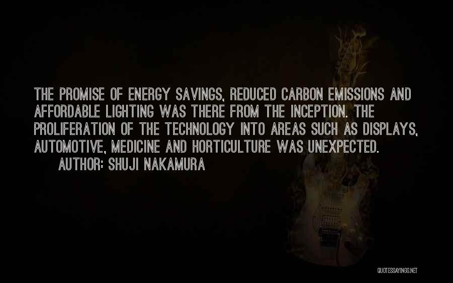 Carbon Emissions Quotes By Shuji Nakamura