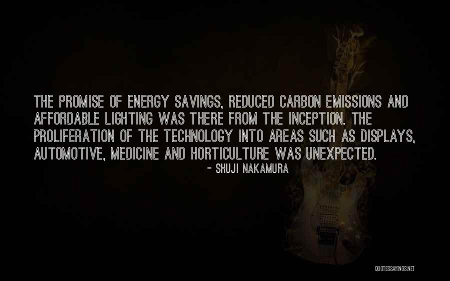 Carbon Emissions Quotes By Shuji Nakamura