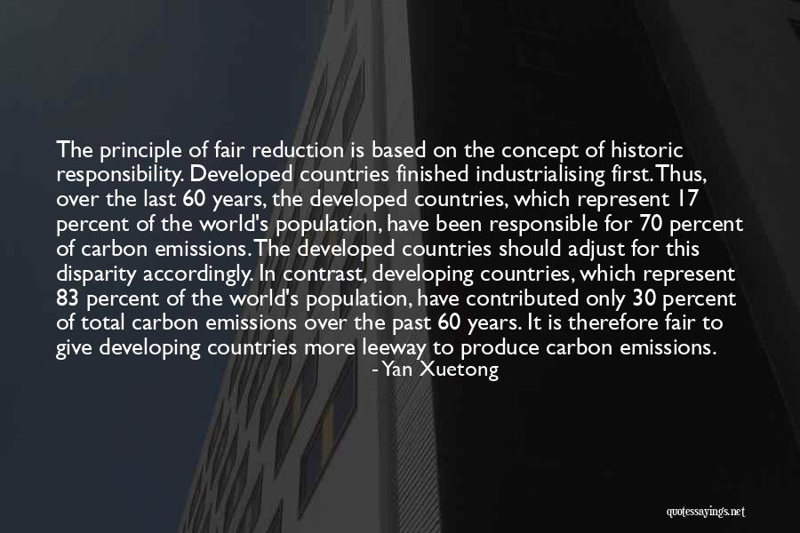 Carbon Emissions Quotes By Yan Xuetong