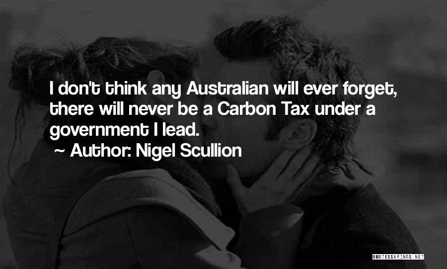 Carbon Tax Quotes By Nigel Scullion