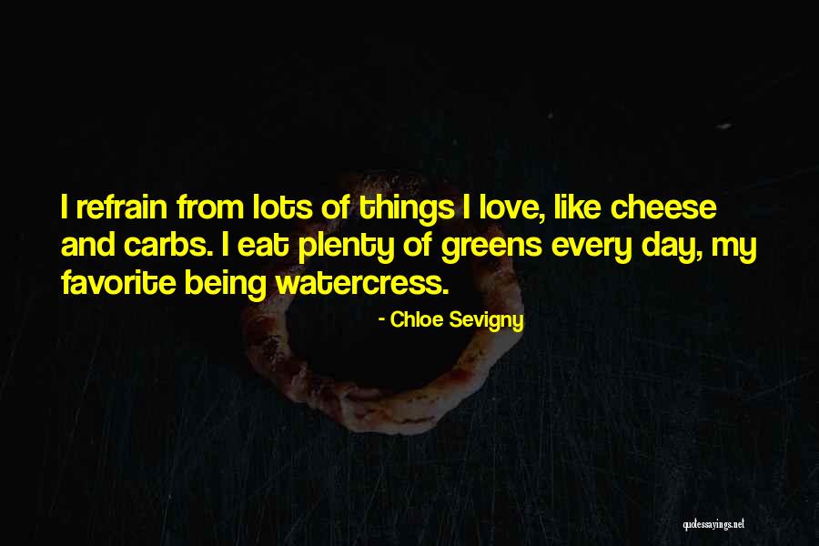 Carbs Quotes By Chloe Sevigny Carbs Quotes By Chloe Sevigny