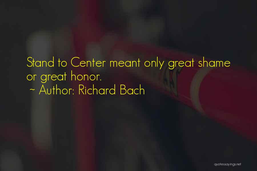 Carcases Measurement Quotes By Richard Bach