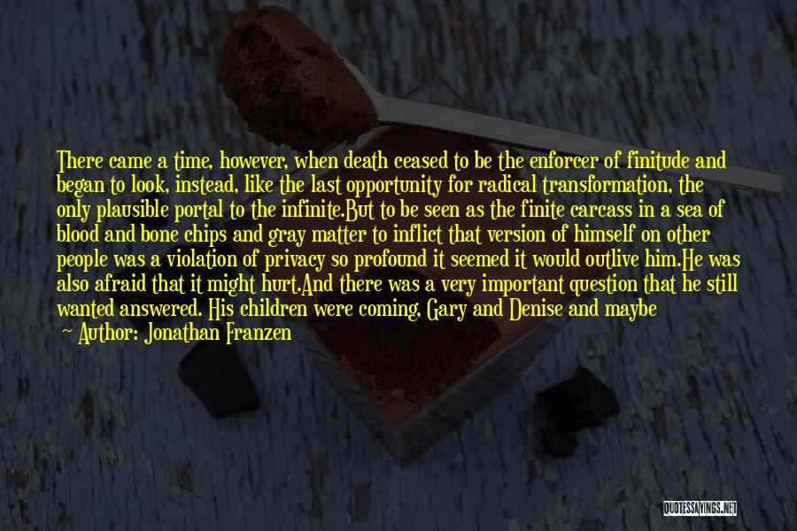 Carcass Quotes By Jonathan Franzen