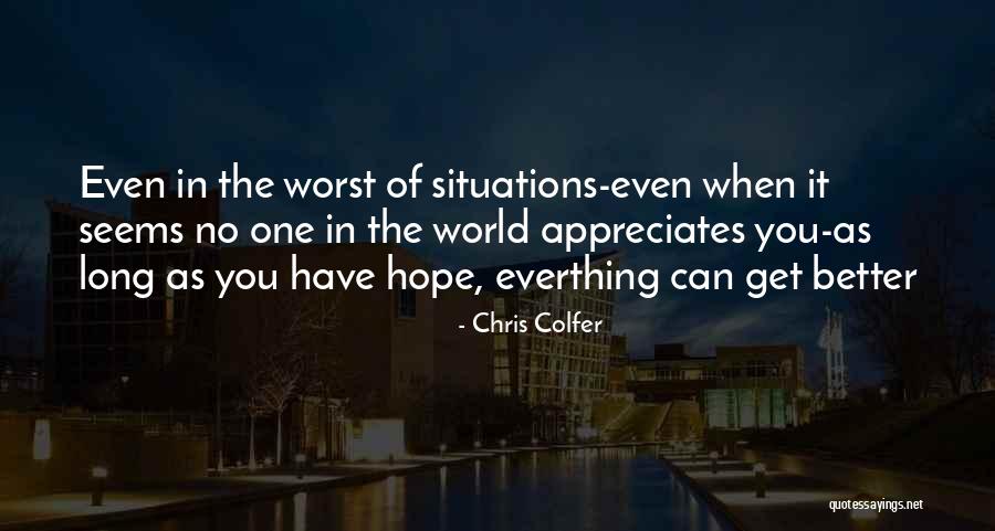 Carcel De Mujeres Quotes By Chris Colfer Carcel De Mujeres Quotes By Chris Colfer