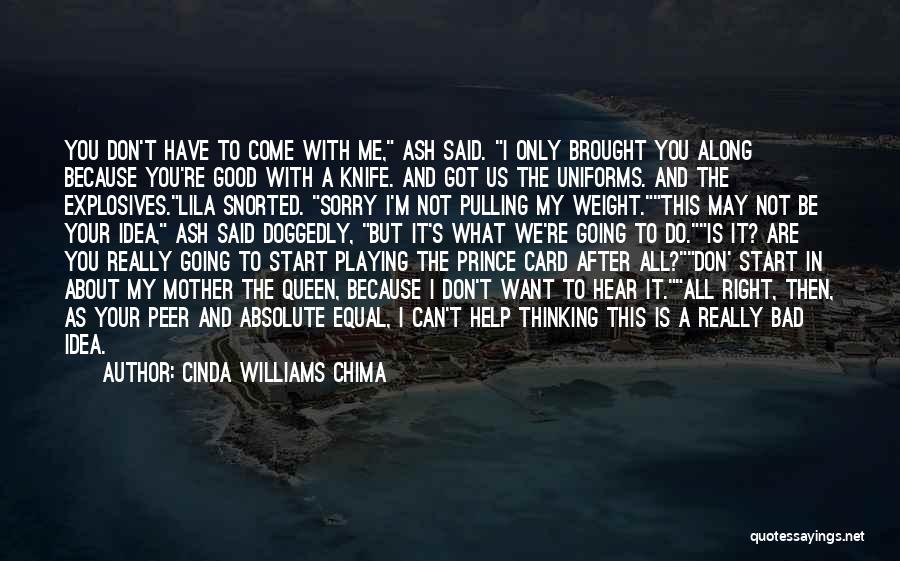 Card Playing Quotes By Cinda Williams Chima