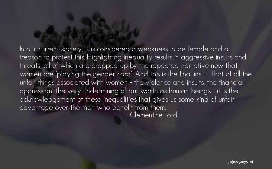 Card Playing Quotes By Clementine Ford Card Playing Quotes By Clementine Ford