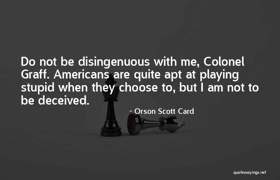 Card Playing Quotes By Orson Scott Card Card Playing Quotes By Orson Scott Card
