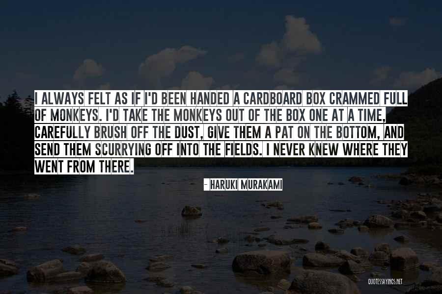 Cardboard Box Quotes By Haruki Murakami