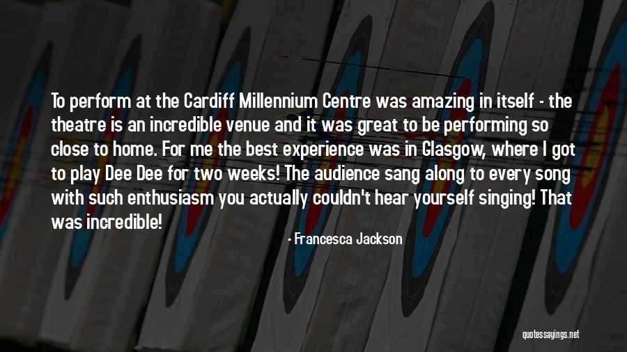 Cardiff Quotes By Francesca Jackson Cardiff Quotes By Francesca Jackson