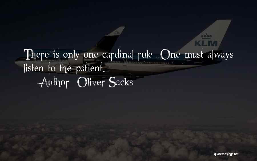 Cardinals Quotes By Oliver Sacks