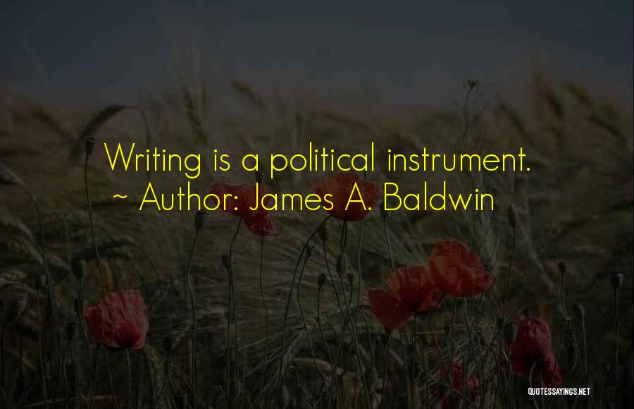 Cardos Lockbourne Quotes By James A. Baldwin